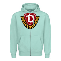 Seafoam the dynamo dresden Zipper Hoodie - linhVisuals