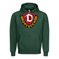 Sports Green the dynamo dresden Zipper Hoodie - linhVisuals
