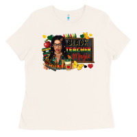 Bone Juneteenth black teacher magic Ladies Tee - FaDigitalArtStudio