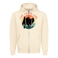 Sandshell mothman live laugh lurk Zipper Hoodie - linhVisuals