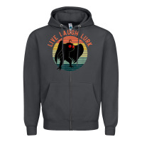 Smoke mothman live laugh lurk Zipper Hoodie - linhVisuals