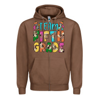 Chestnut team fifth grade Zipper Hoodie - JahusDesignShop