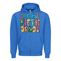 True Royal team fifth grade Zipper Hoodie - JahusDesignShop