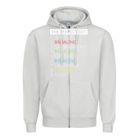 Dove Grey brawl shirt brawling gamer gaming t shirt Zipper Hoodie - linhVisuals