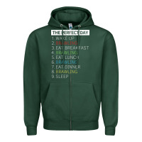 Sports Green brawl shirt brawling gamer gaming t shirt Zipper Hoodie - linhVisuals