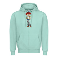 Seafoam jessie toy Zipper Hoodie - linhVisuals