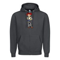 Smoke jessie toy Zipper Hoodie - linhVisuals
