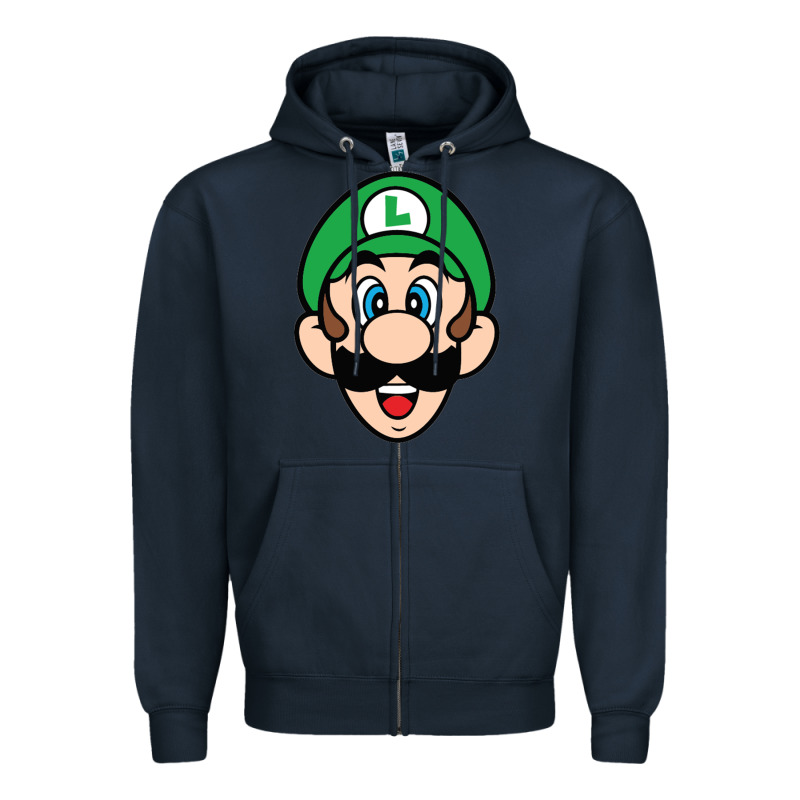 Luigi Zipper Hoodie by linhVisuals | Teevron