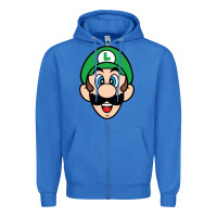True Royal luigi Zipper Hoodie - linhVisuals