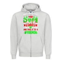 Dove Grey funny weed pot lover roll joint friend smoking marijuana tank top Zipper Hoodie - linhVisuals