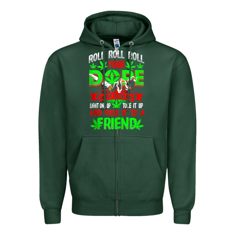 Funny Weed Pot Lover Roll Joint Friend Smoking Marijuana Tank Top Zipper Hoodie by linhVisuals | Teevron