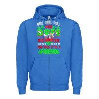 True Royal funny weed pot lover roll joint friend smoking marijuana tank top Zipper Hoodie - linhVisuals