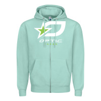 Seafoam funny  gaming optic Zipper Hoodie - linhVisuals