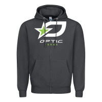 Smoke funny  gaming optic Zipper Hoodie - linhVisuals
