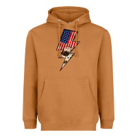 Meerkat Lightning Bolt Heavyweight Hoodie - JahusDesignShop