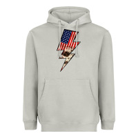 Moon Dust Lightning Bolt Heavyweight Hoodie - JahusDesignShop