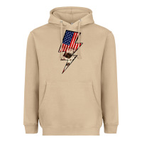 Mushroom Lightning Bolt Heavyweight Hoodie - JahusDesignShop