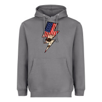 Storm Lightning Bolt Heavyweight Hoodie - JahusDesignShop
