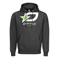 Charcoal Heather funny  gaming optic Zipper Hoodie - linhVisuals