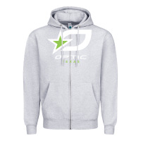 Heather Grey funny  gaming optic Zipper Hoodie - linhVisuals