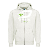 Oatmeal Heather funny  gaming optic Zipper Hoodie - linhVisuals