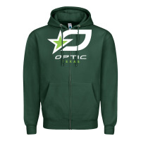 Sports Green funny  gaming optic Zipper Hoodie - linhVisuals