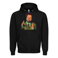 Black ancient aliens giorgio tank top Zipper Hoodie - linhVisuals