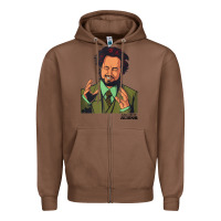 Chestnut ancient aliens giorgio tank top Zipper Hoodie - linhVisuals