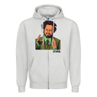 Dove Grey ancient aliens giorgio tank top Zipper Hoodie - linhVisuals