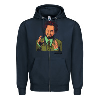 Navy ancient aliens giorgio tank top Zipper Hoodie - linhVisuals