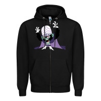 Black mojo jojo Zipper Hoodie - linhVisuals