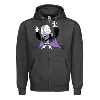 Charcoal Heather mojo jojo Zipper Hoodie - linhVisuals