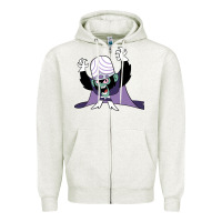 Oatmeal Heather mojo jojo Zipper Hoodie - linhVisuals