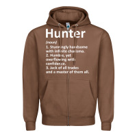 Hunter Definition Personalized Name Funny Birthday Gift Idea T Shirt Zipper Hoodie | Teevron