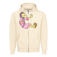 Sandshell moe Zipper Hoodie - linhVisuals
