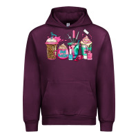 Mauve Wine nail hustler coffee cups Urban Hoodie - Jasminsmagicworld