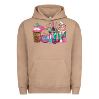 Pigment Burro nail hustler coffee cups Urban Hoodie - Jasminsmagicworld
