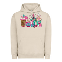 Pigment French Oak nail hustler coffee cups Urban Hoodie - Jasminsmagicworld