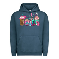 Pigment Midnight Navy nail hustler coffee cups Urban Hoodie - Jasminsmagicworld