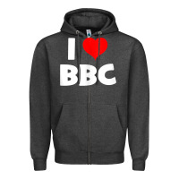 I Love Bbc Tank Top Zipper Hoodie | Teevron