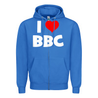 True Royal i love bbc tank top Zipper Hoodie - linhVisuals