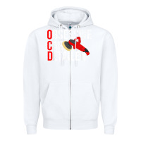 White funny obessive car detailer for car detailing t shirt Zipper Hoodie - linhVisuals