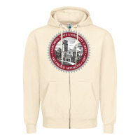 Sandshell csu chico seal Zipper Hoodie - linhVisuals