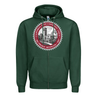 Sports Green csu chico seal Zipper Hoodie - linhVisuals