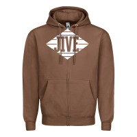 Chestnut jive records Zipper Hoodie - linhVisuals