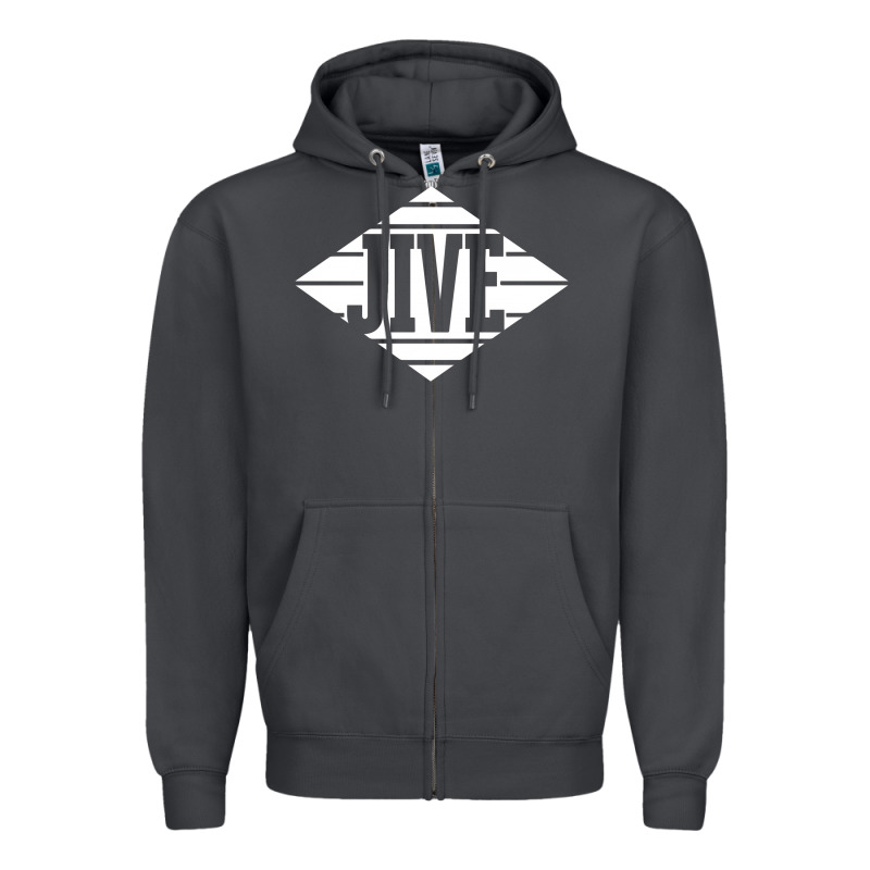 Jive Records Zipper Hoodie by linhVisuals | Teevron
