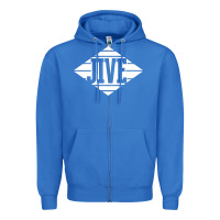 True Royal jive records Zipper Hoodie - linhVisuals