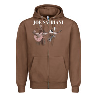 Chestnut joe satriani guitar Zipper Hoodie - linhVisuals