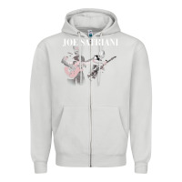 Dove Grey joe satriani guitar Zipper Hoodie - linhVisuals