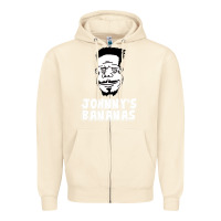 Sandshell johnny's bananas Zipper Hoodie - linhVisuals